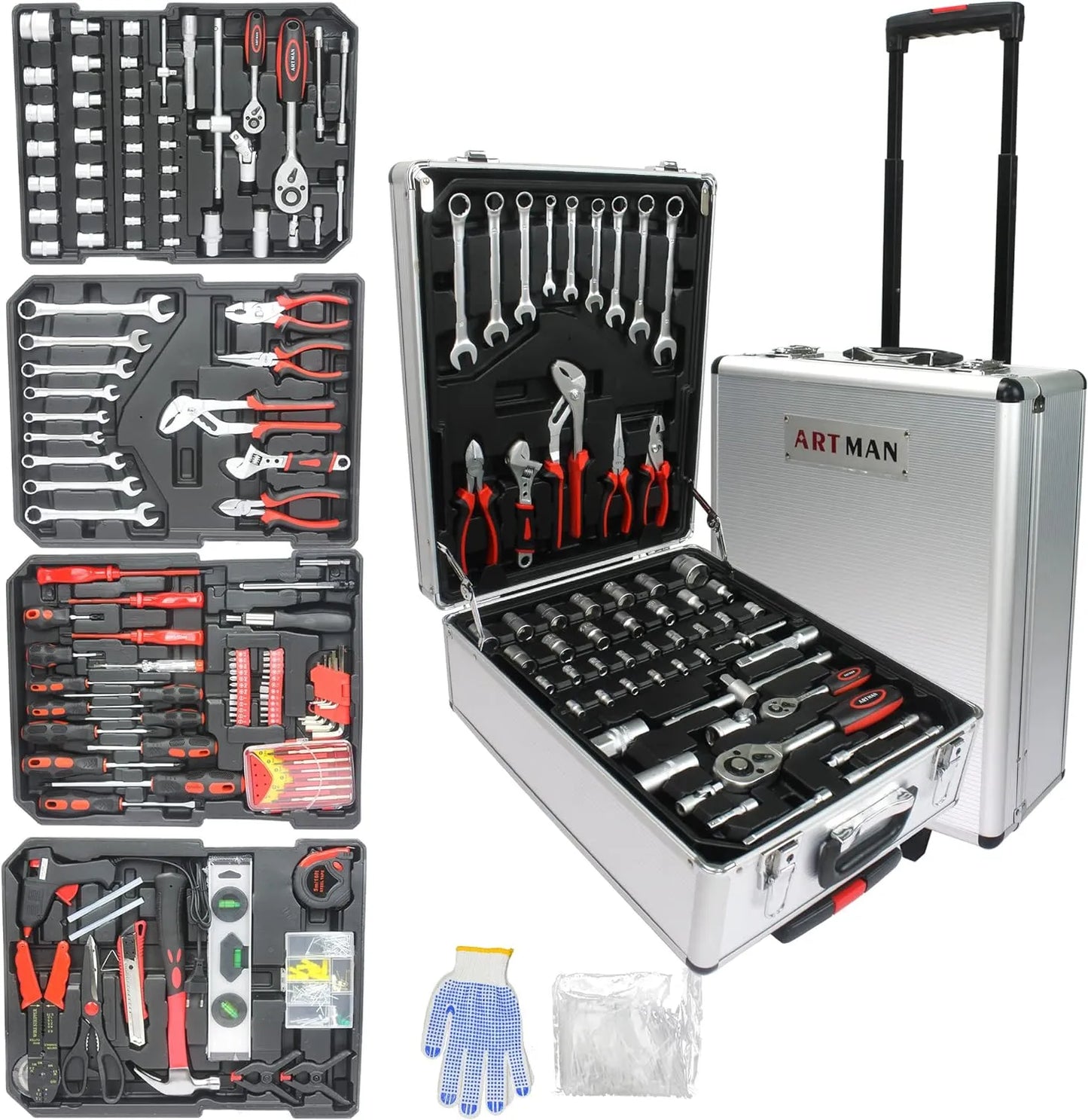 899 Piece Tool Set