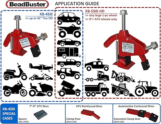 XB-550i HD Bead Breaker for Tractor/OTR/Commercial/Industrial Tires