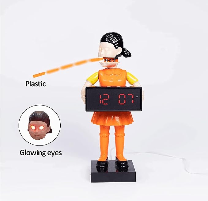 Highly simulated squid alarm clock