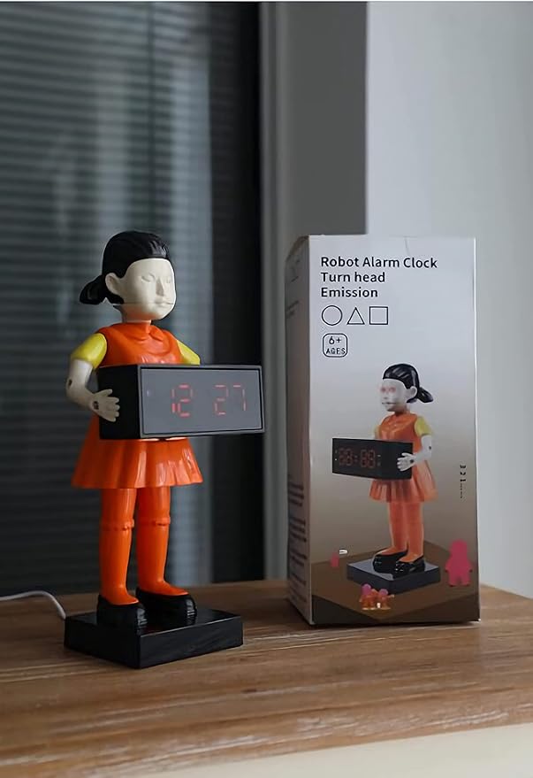 Highly simulated squid alarm clock