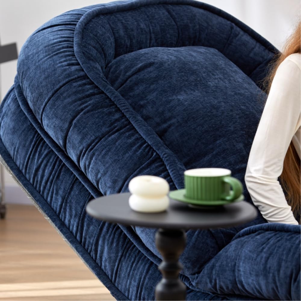 Foldable lazy sofa bed floor chair