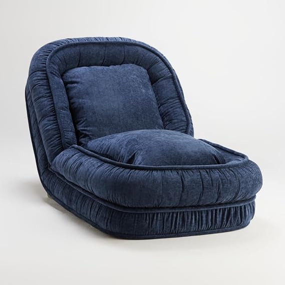 Foldable lazy sofa bed floor chair