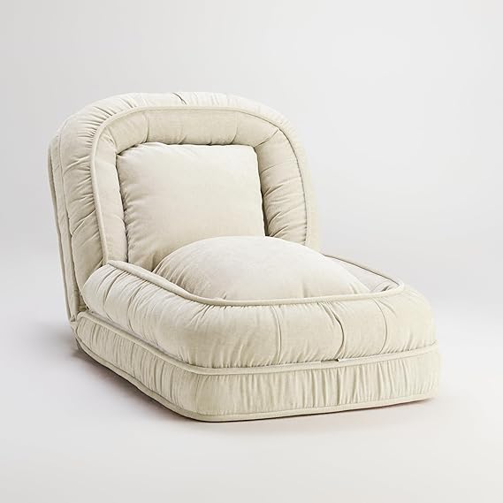 Foldable lazy sofa bed floor chair