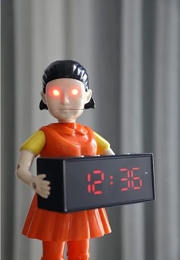 Highly simulated squid alarm clock