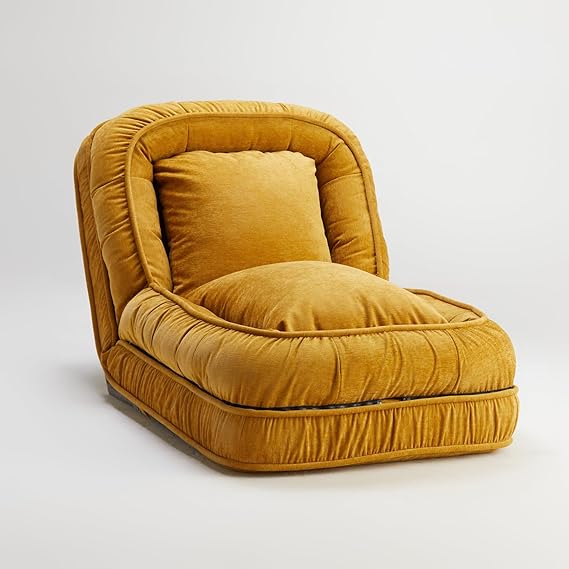 Foldable lazy sofa bed floor chair