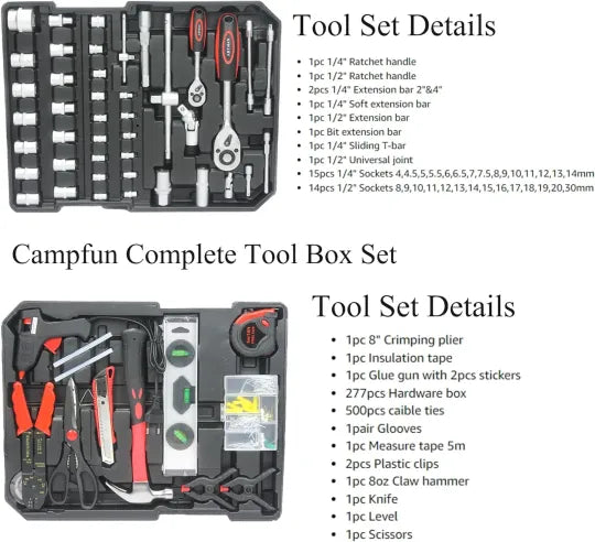 899 Piece Tool Set