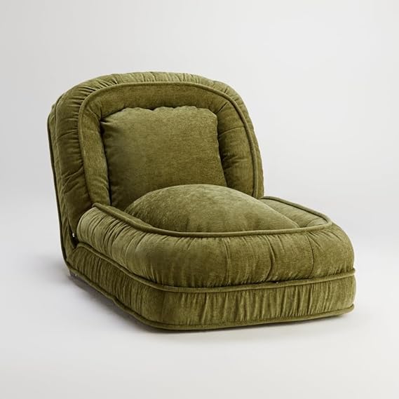 Foldable lazy sofa bed floor chair