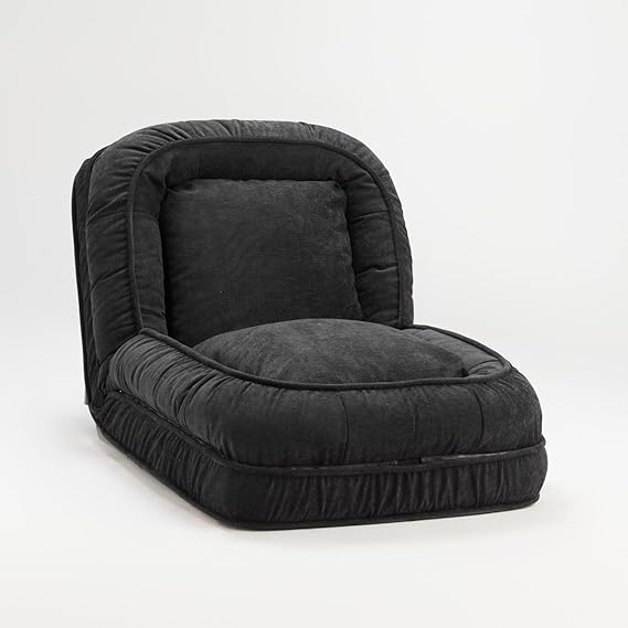 Foldable lazy sofa bed floor chair